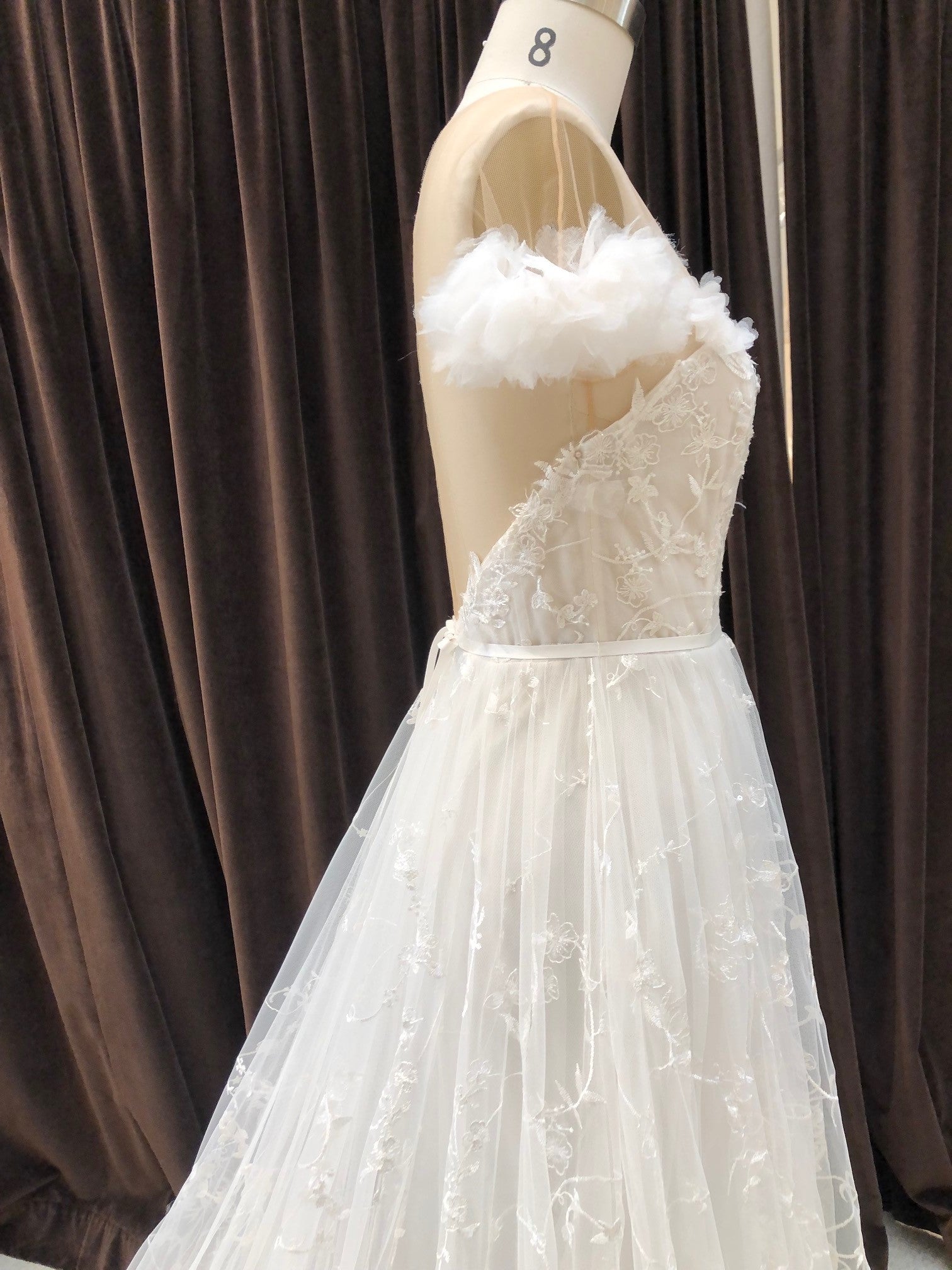 GC#33473 - Marchesa Notte Charlie Wedding Dress in Size 8