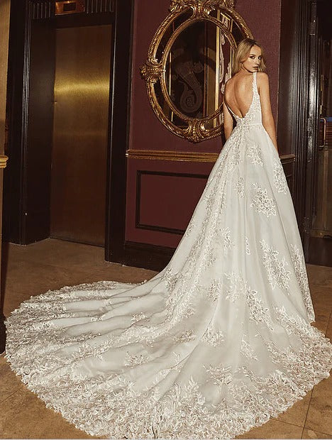 GC#36547 - Calla Blanche Rachel Wedding Dress in Size 12