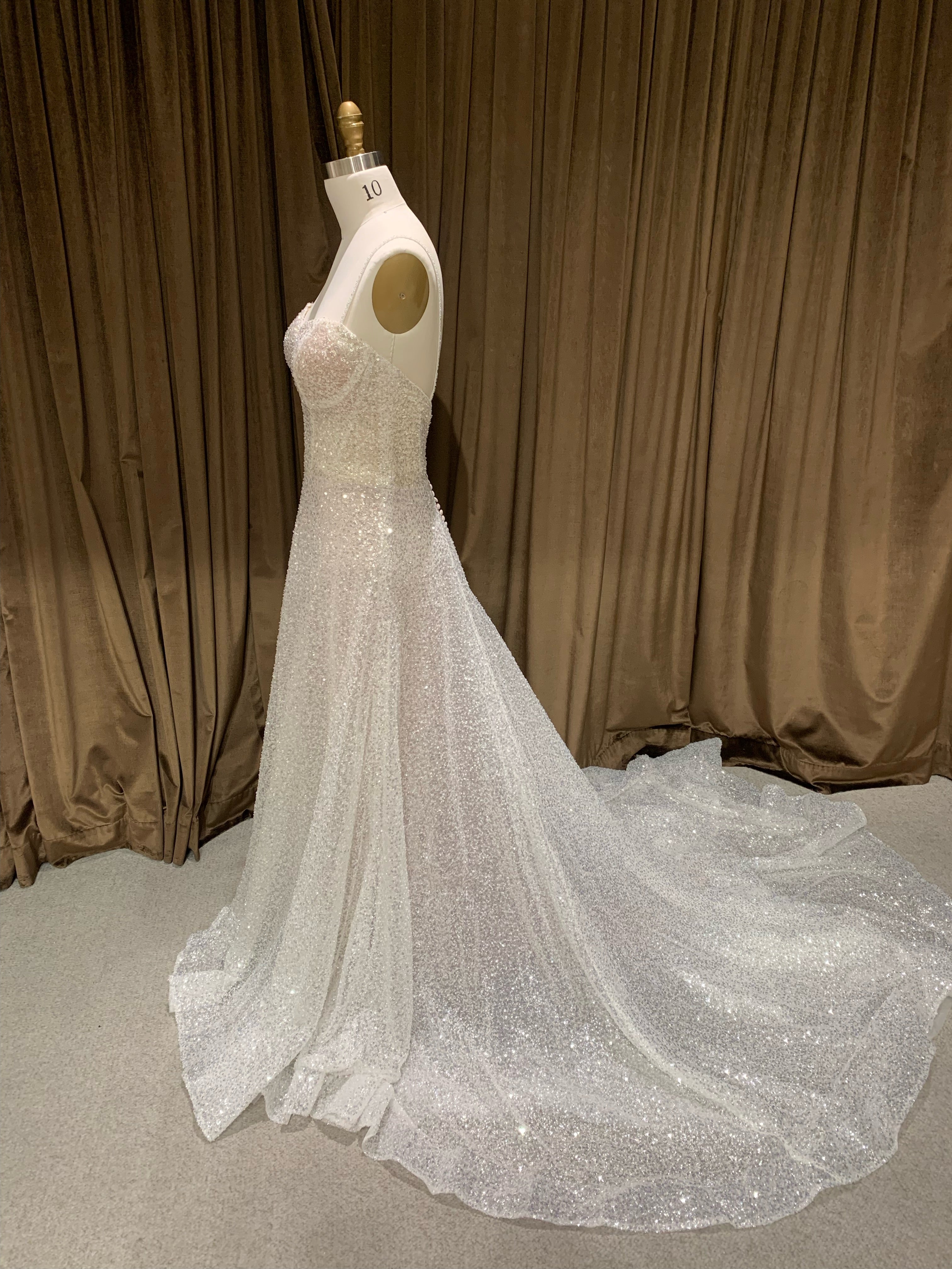 GC#36376 - Madeline Gardner for Mori Lee Celestina Wedding Dress in Size 12